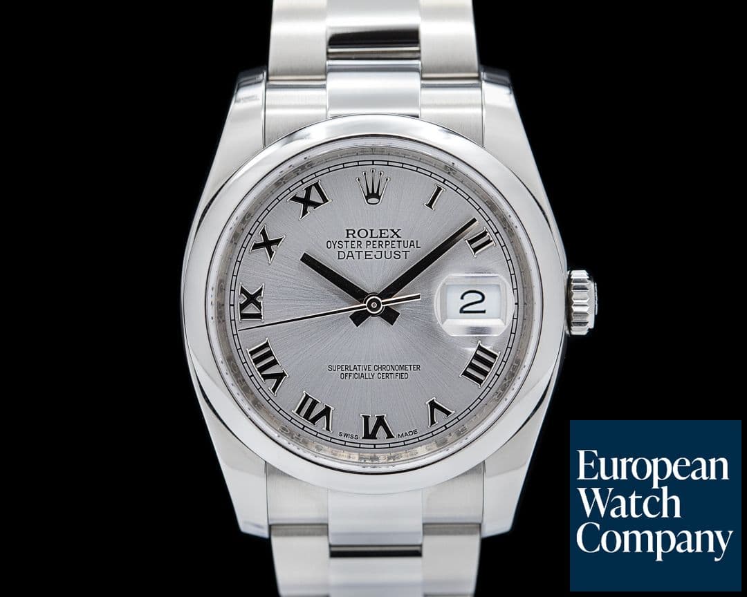 Image of Rolex Datejust Silver Roman Dial