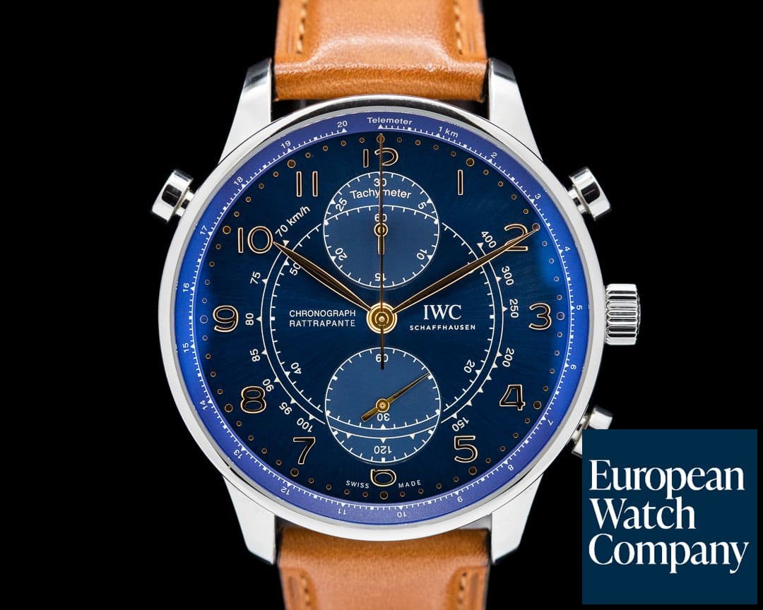 Image of IWC Portuguese Chronograph Rattrapante SS Milano Boutique LIMITED