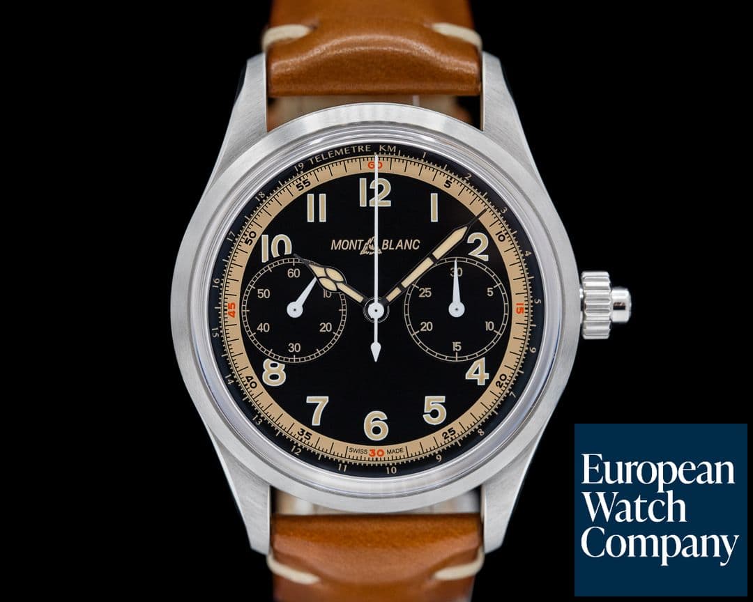 Image of Montblanc 1858 Monopusher Chronograph 42MM SS