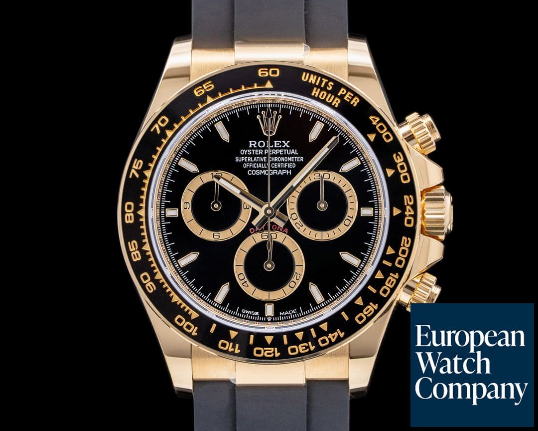 Image of Rolex Daytona 126518LN Black Dial 18K Yellow Gold UNWORN 2024