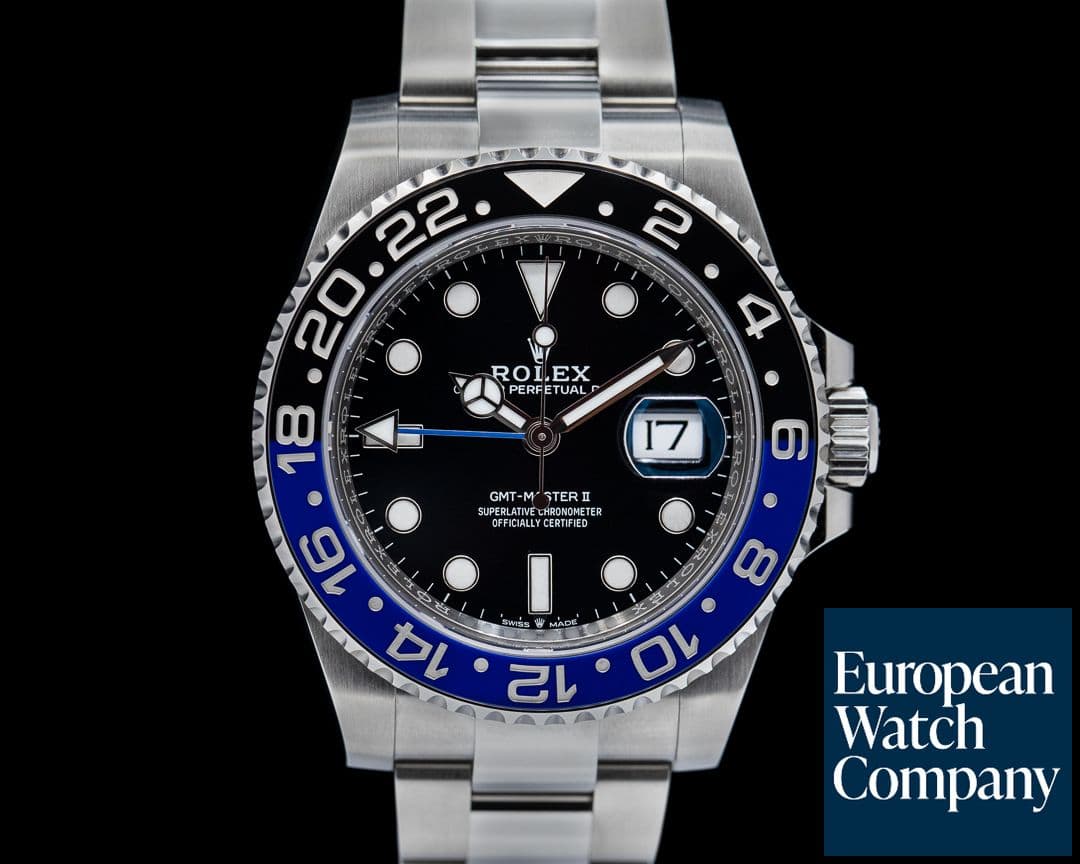 Image of Rolex GMT Master II 126710BLNR Ceramic "Batman" SS UNWORN