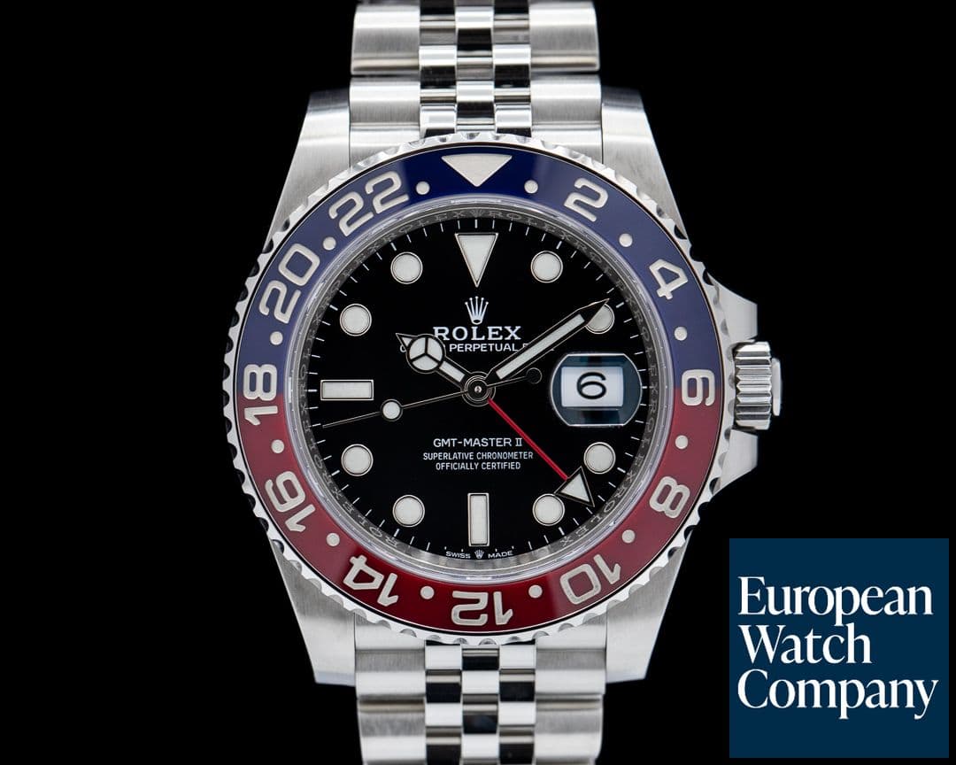 Image of Rolex GMT Master II Ceramic 126710 "Pepsi" SS Jubilee 2021