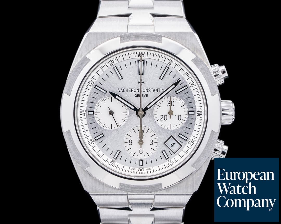 Image of Vacheron Constantin Overseas Chronograph 5500V Silver Dial SS / Bracelet