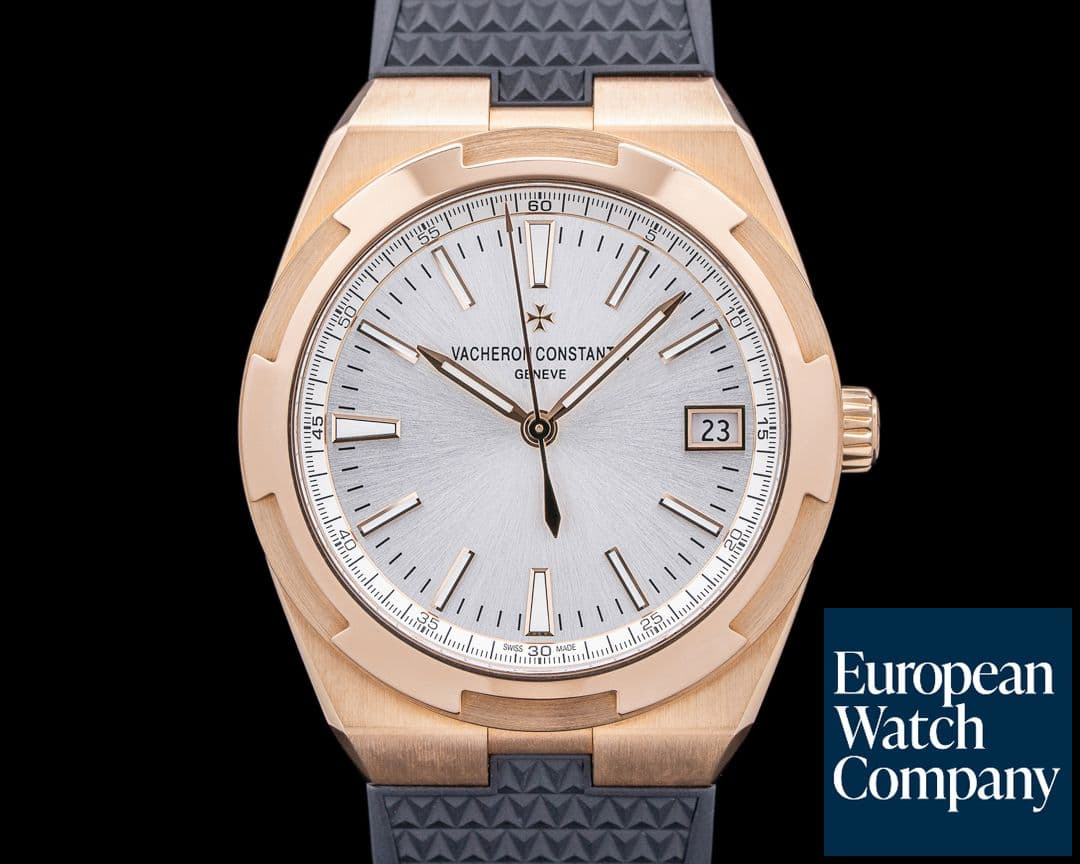 Image of Vacheron Constantin Overseas 4500v Automatic 41mm Silver Dial Rose Gold