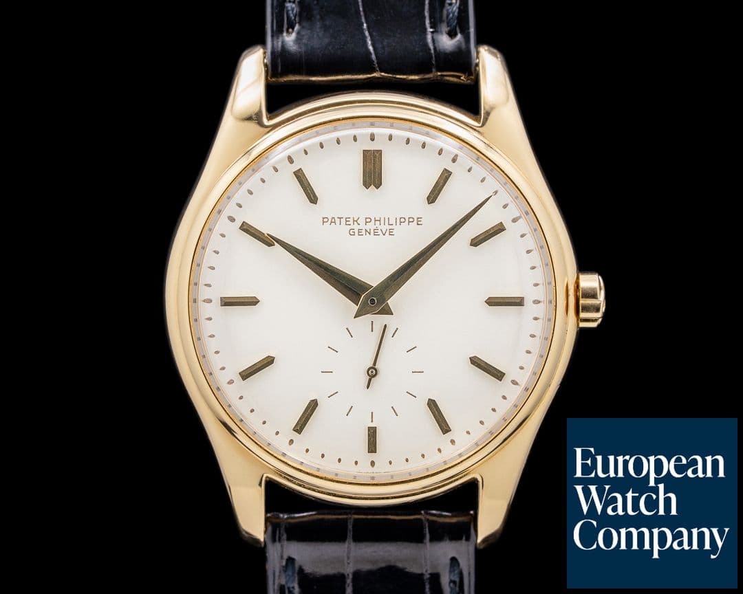 Image of Patek Philippe Vintage Calatrava 2526J Yellow Gold Enamel Dial