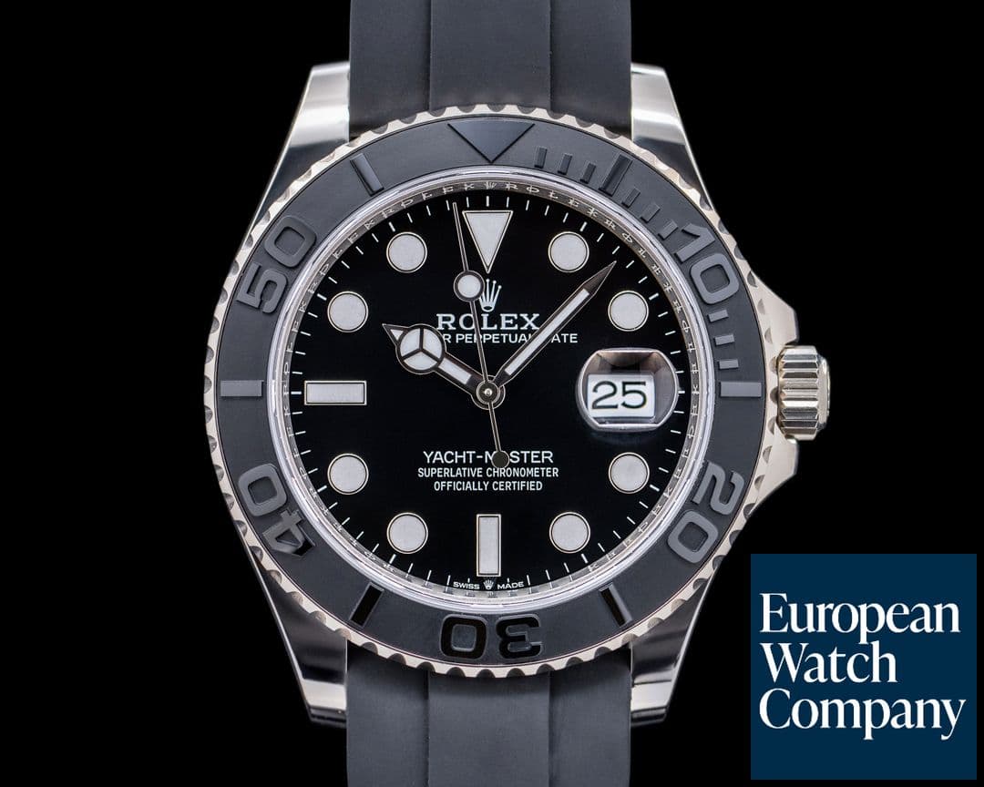 Image of Rolex Yacht Master 226659 18K White Gold / Rubber 42MM