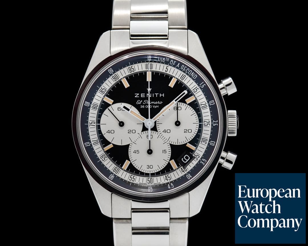 Image of Zenith Chronomaster El Primero Panda Dial SS / Bracelet
