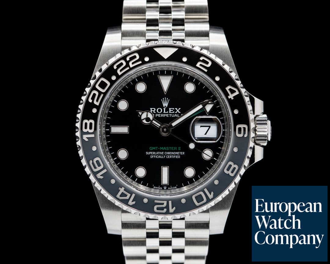 Image of Rolex GMT Master II Ceramic 126710GRNR SS / Jubilee