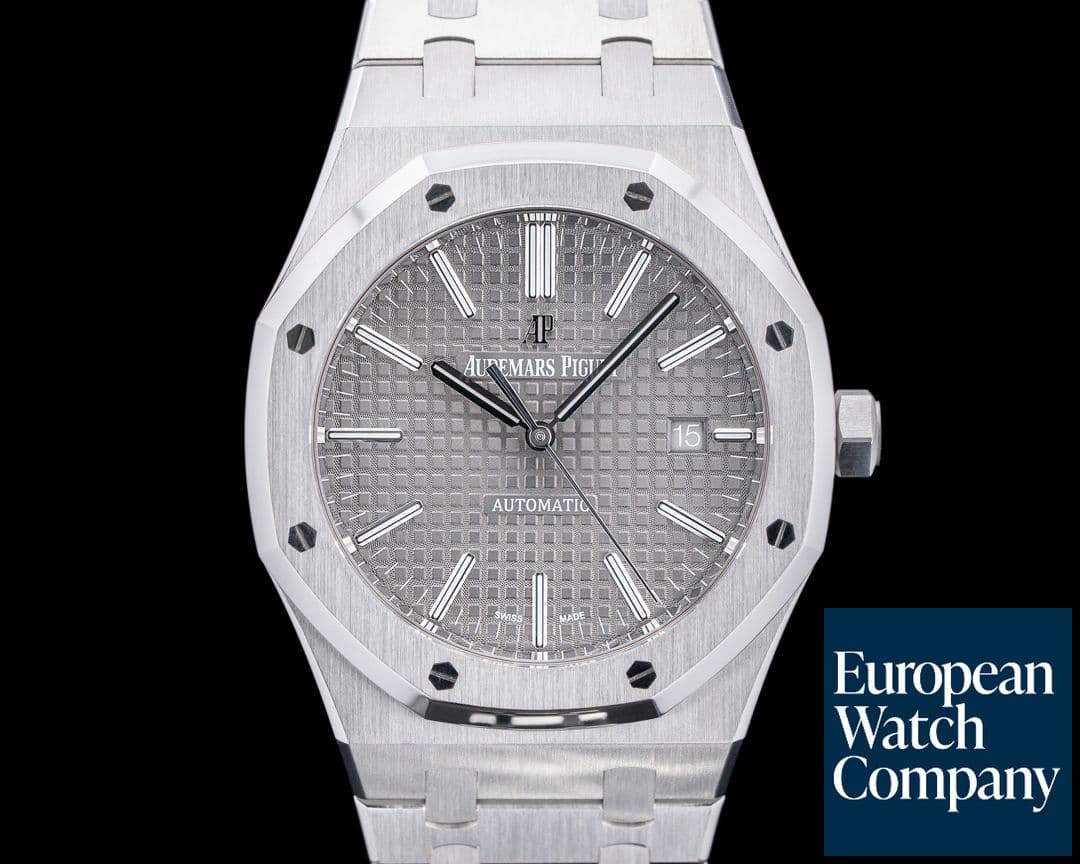 Image of Audemars Piguet Royal Oak 15400ST Ruthenium Dial SS