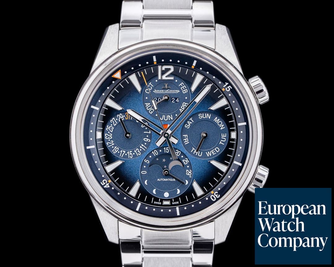 Image of Jaeger LeCoultre Polaris Perpetual Calendar Blue Dial