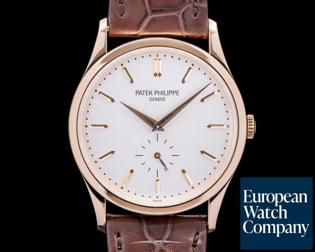Image of Patek Philippe Calatrava 5196R 18K Rose Gold Manual Wind