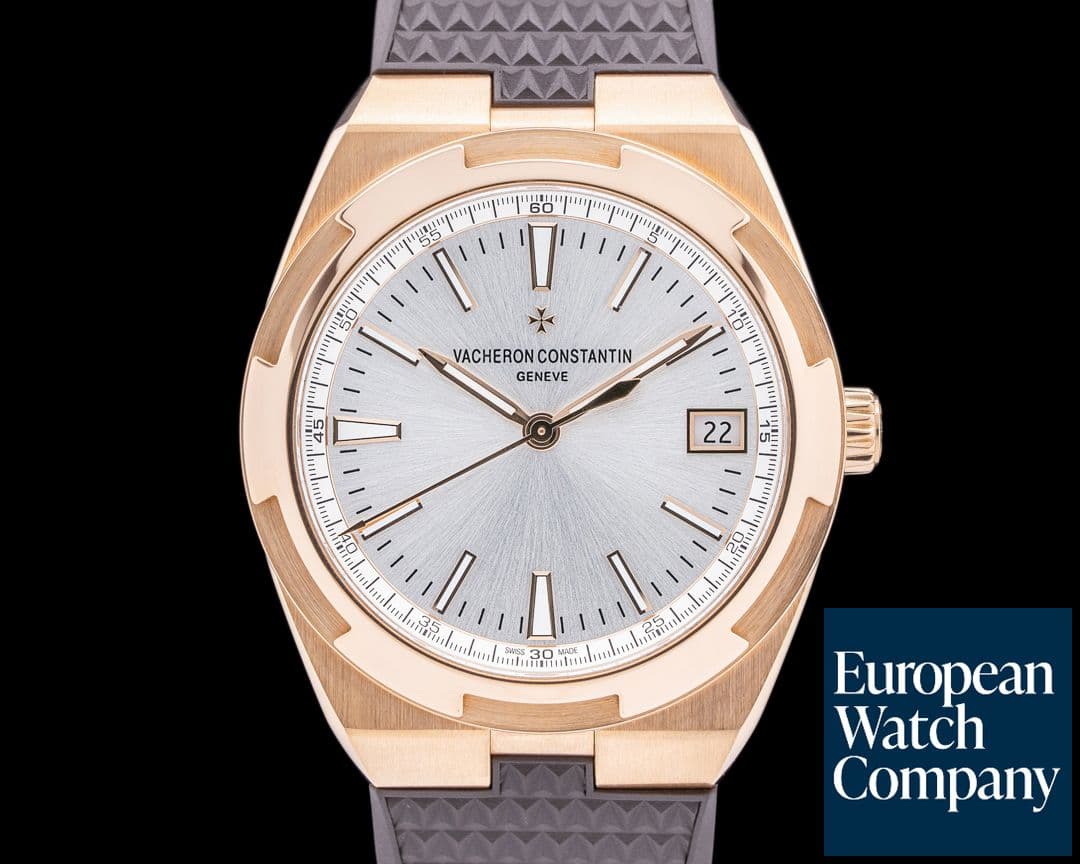Image of Vacheron Constantin Overseas 4500v Automatic 41mm Silver Dial Rose Gold