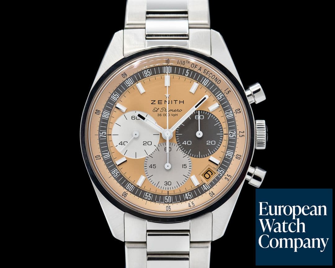 Image of Zenith El Primero Chronomaster Original "HODINKEE" Salmon Dial