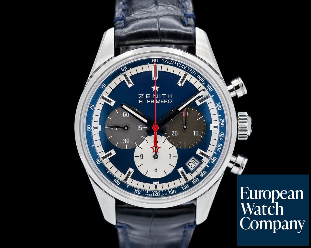 Image of Zenith El Primero Chronograph Tri Color SS 36,000VpH