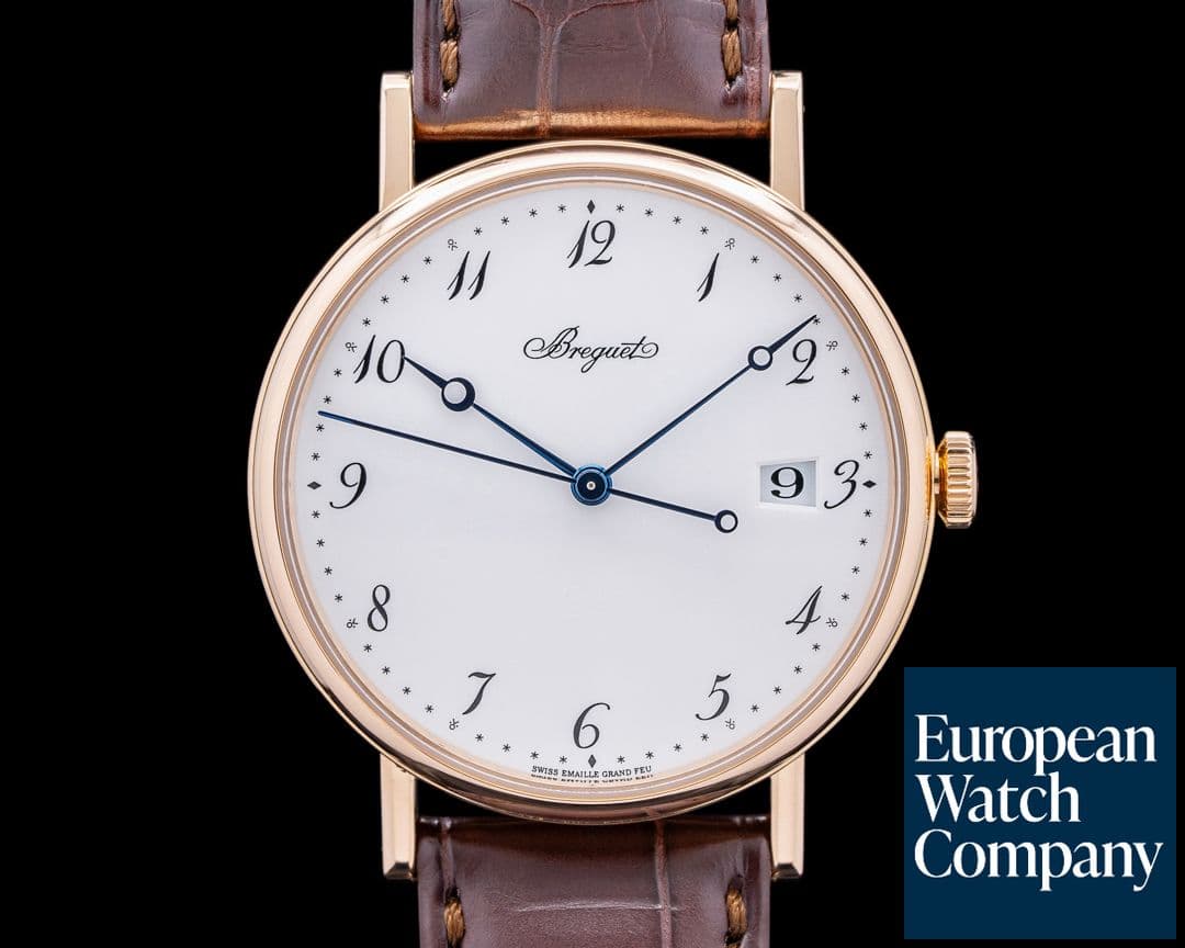 Image of Breguet Classique 5177BR Automatic Enamel Dial 18K Rose Gold