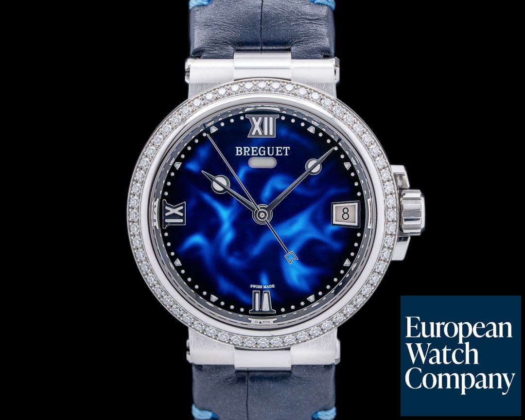 Image of Breguet Marine Dame Automatic 9548ST Diamond Bezel