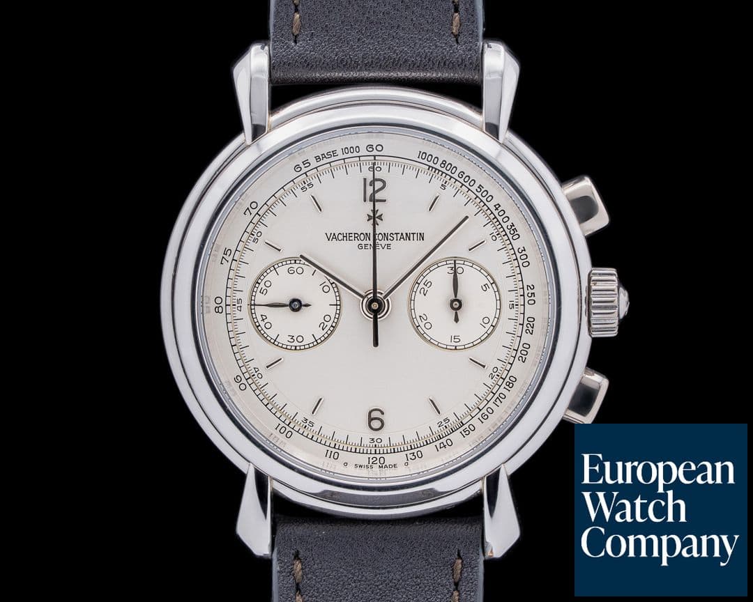 Image of Vacheron Constantin Les Historiques Chronograph Platinum "Les Collectionneurs"