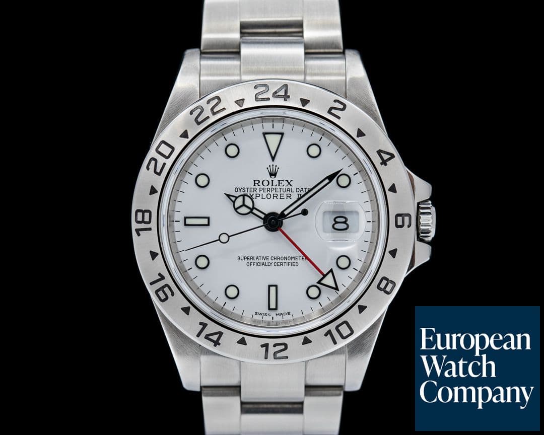 Image of Rolex Explorer II SS White Dial 16570