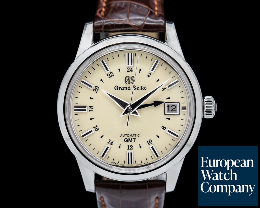 Image of Grand Seiko Grand Seiko Hi-Beat GMT SS / Cream Dial