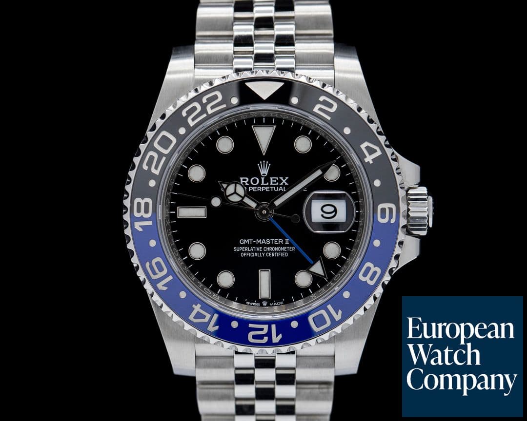 Image of Rolex GMT Master II 126710BLNR Ceramic "Batman" SS / Jubilee