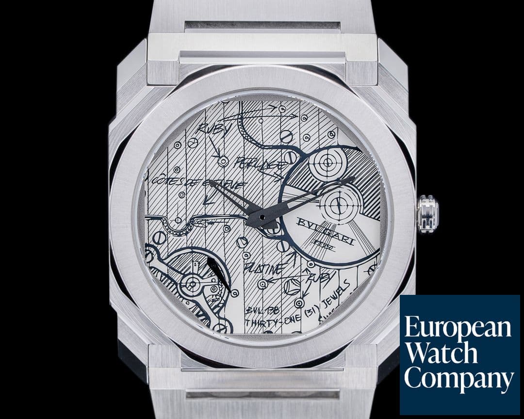 Image of Bulgari Octo Finissimo "Sketch Dial" SS LIMITED