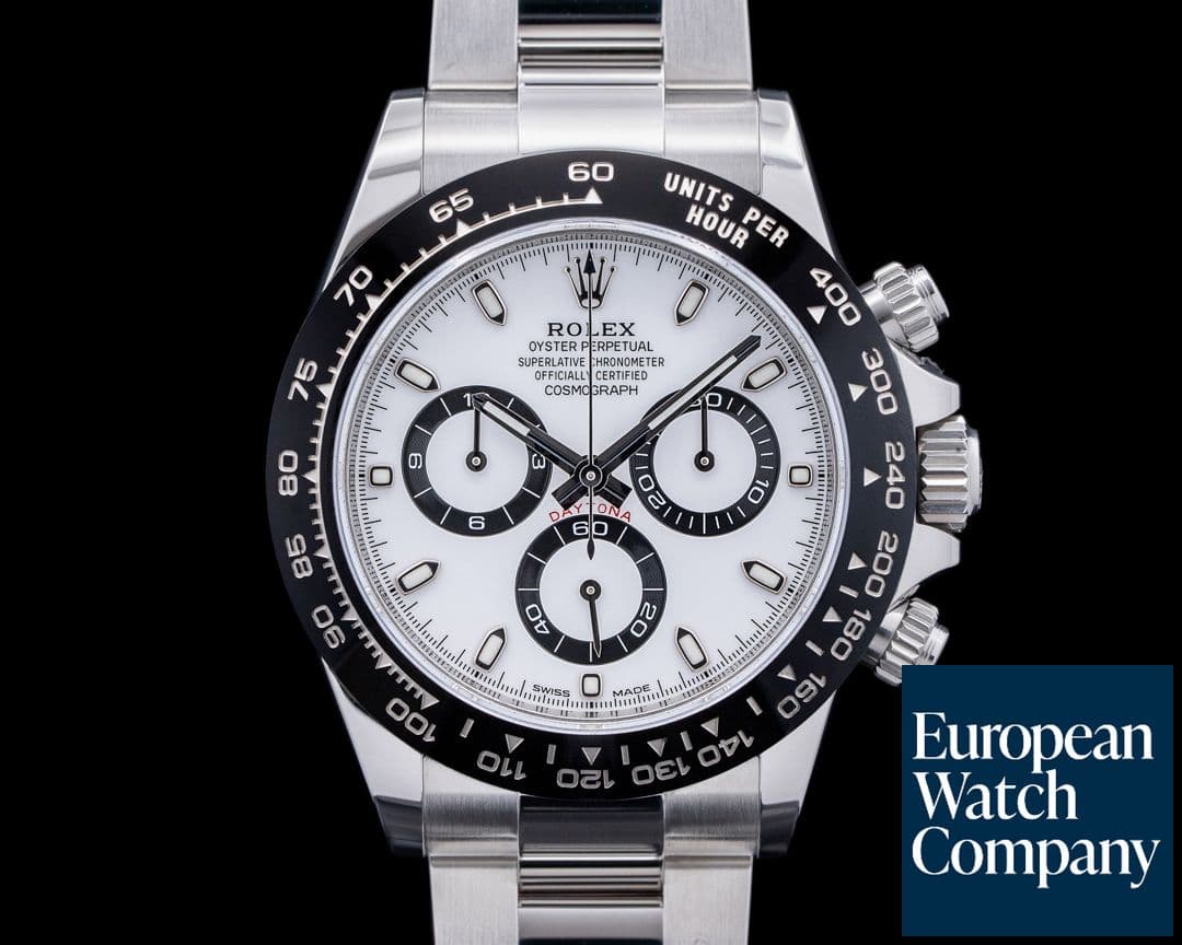 Image of Rolex Daytona 116500LN Ceramic Bezel / White Dial SS