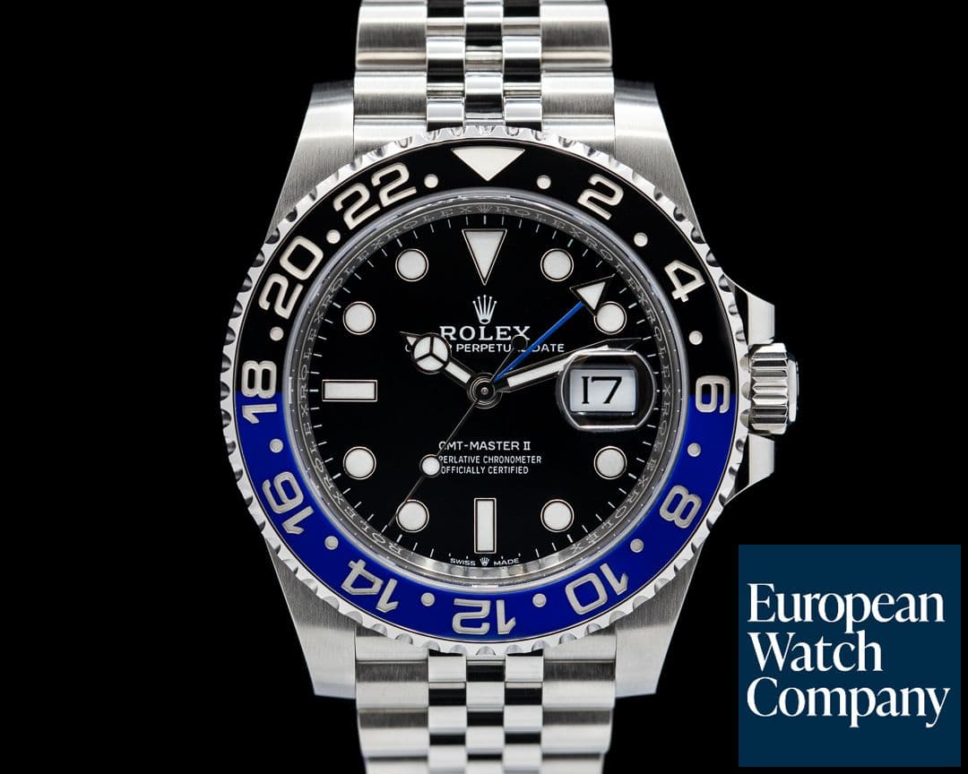 Image of Rolex GMT Master II 126710BLNR Ceramic "Batman" SS / Jubilee