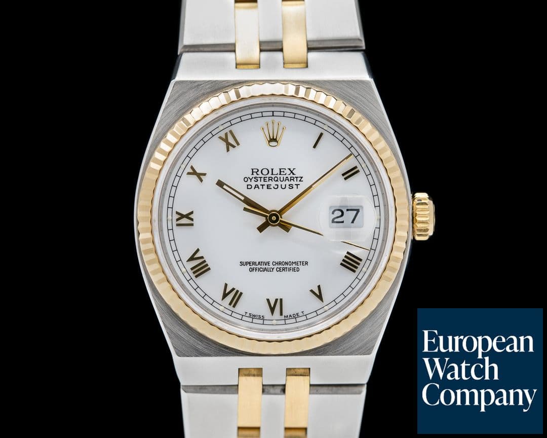 Image of Rolex Two Tone OysterQuartz Roman Dial