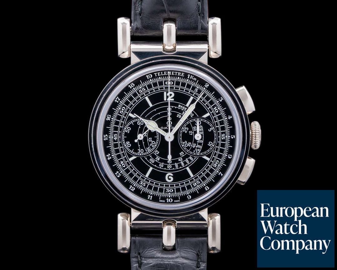 Image of Omega Museum Collection Re-Edition 1941 Milestones Watch