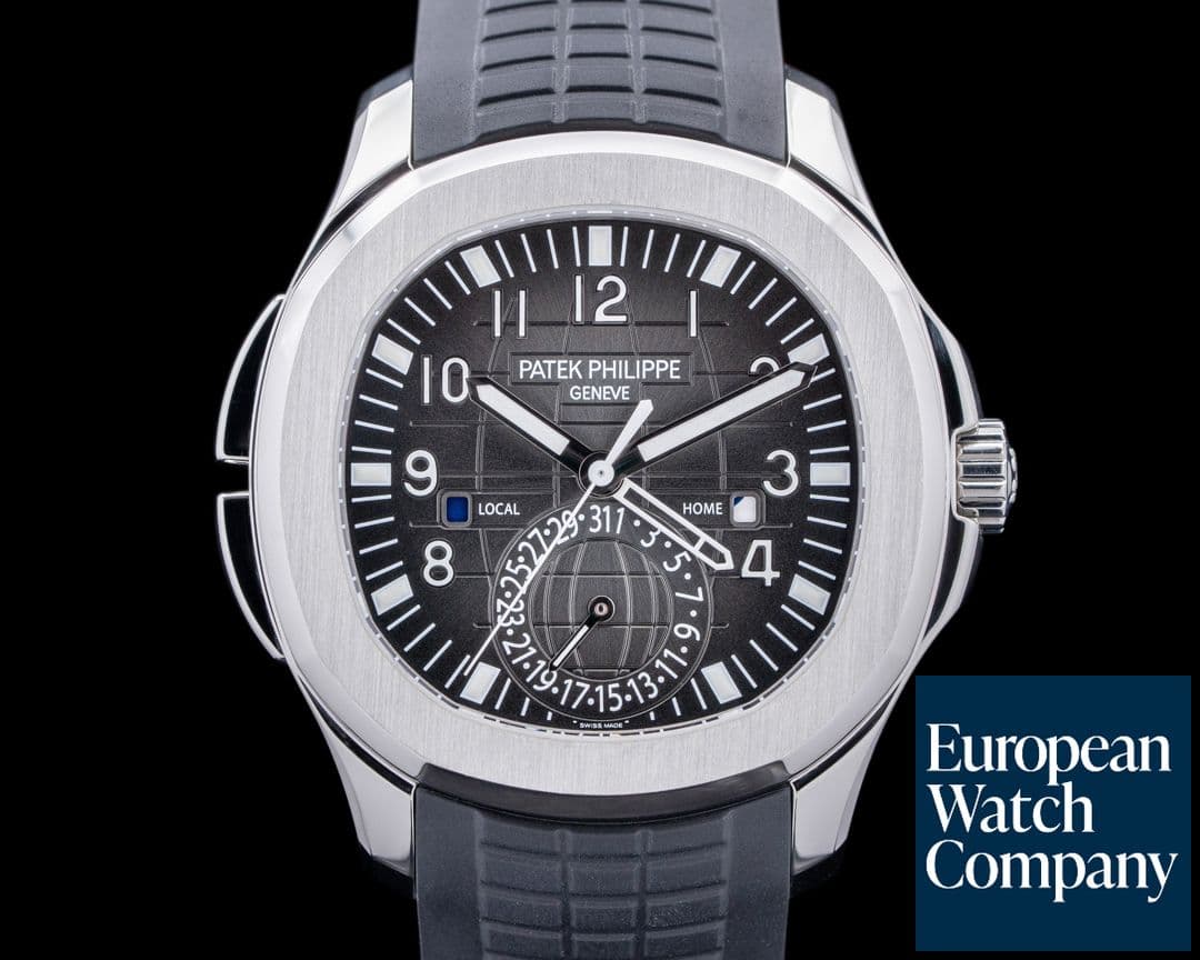 Image of Patek Philippe Aquanaut 5164A Travel Time SS / Rubber