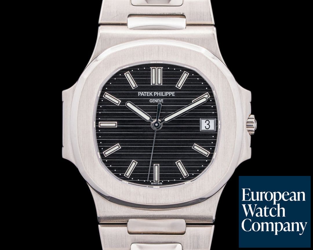 Image of Patek Philippe Nautilus 3711 18K White Gold Black Dial RARE