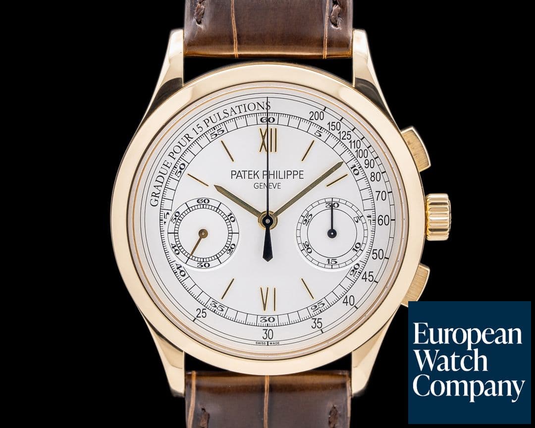 Image of Patek Philippe Chronograph 5170J 18K Yellow Gold Pulsation Dial