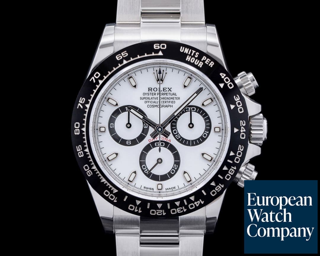 Image of Rolex Daytona 116500LN Ceramic Bezel / White Dial SS