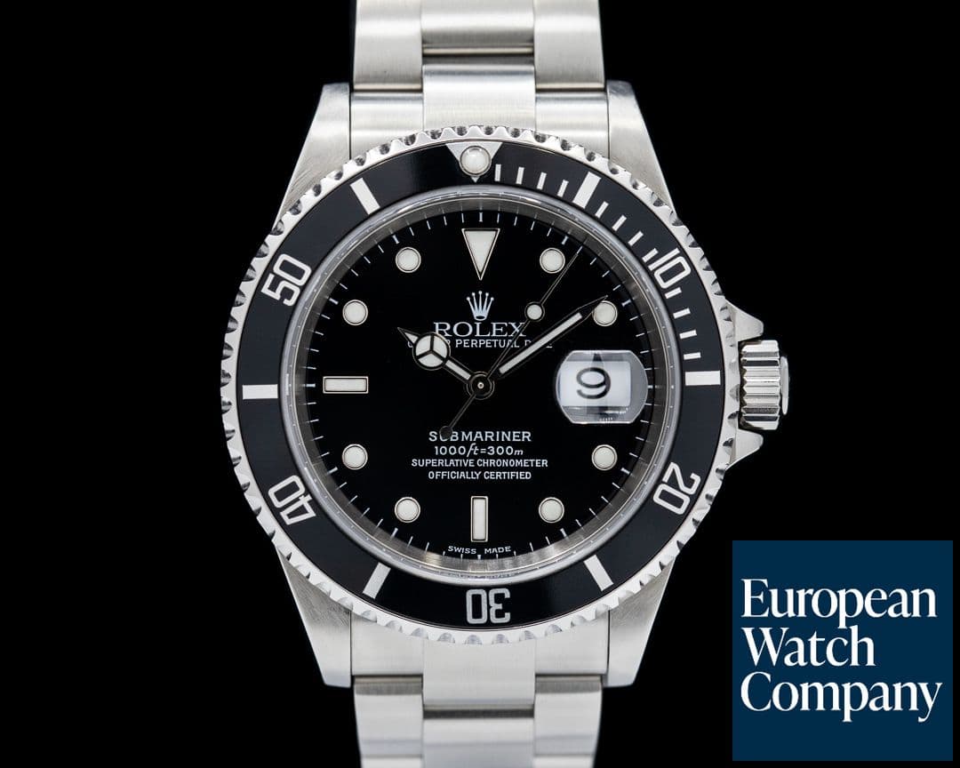 Image of Rolex Submariner SS Black Dial
