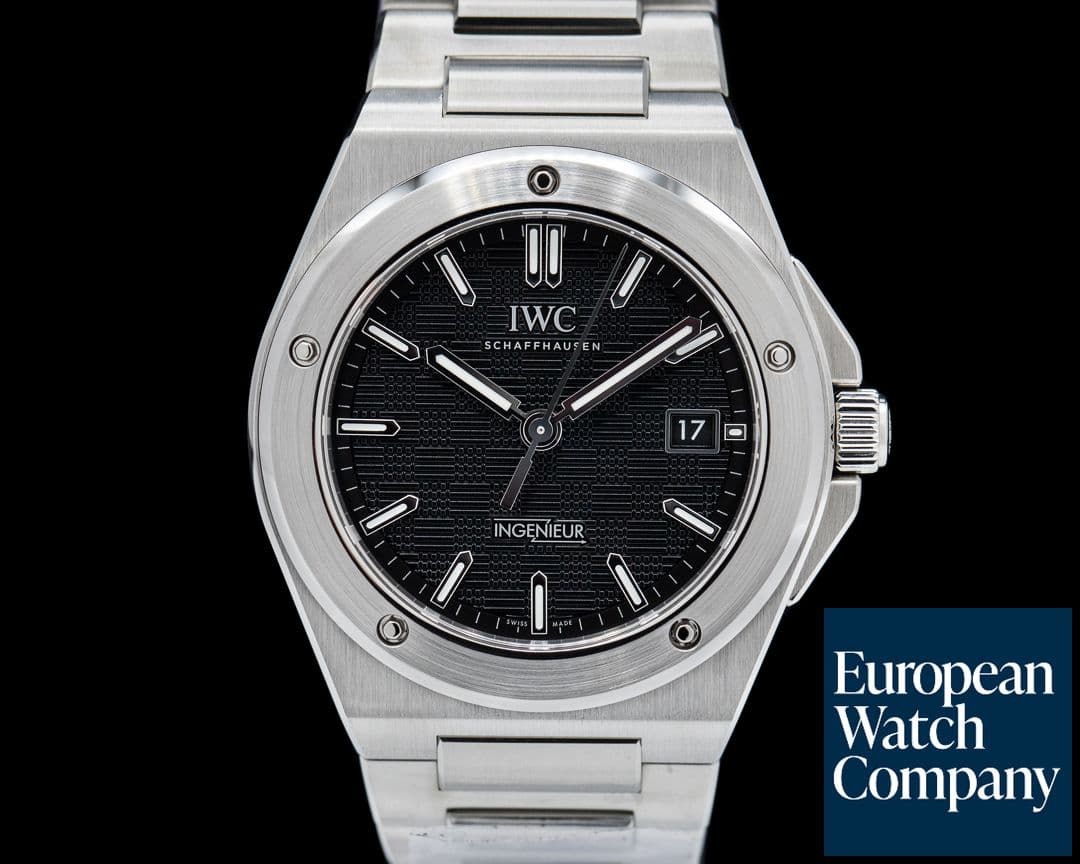 Image of IWC Ingenieur Automatic 40 Black Dial UNWORN