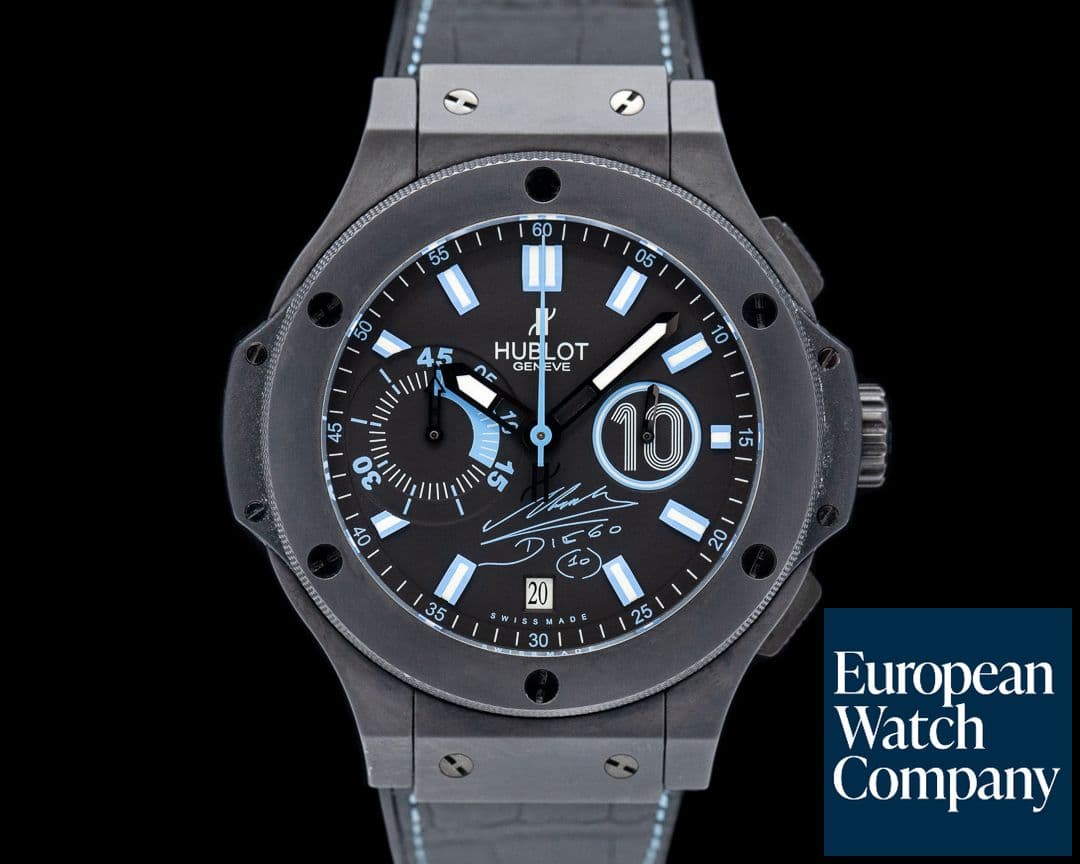 Image of Hublot Big Bang "Diego Maradona" Black Ceramic LIMITED