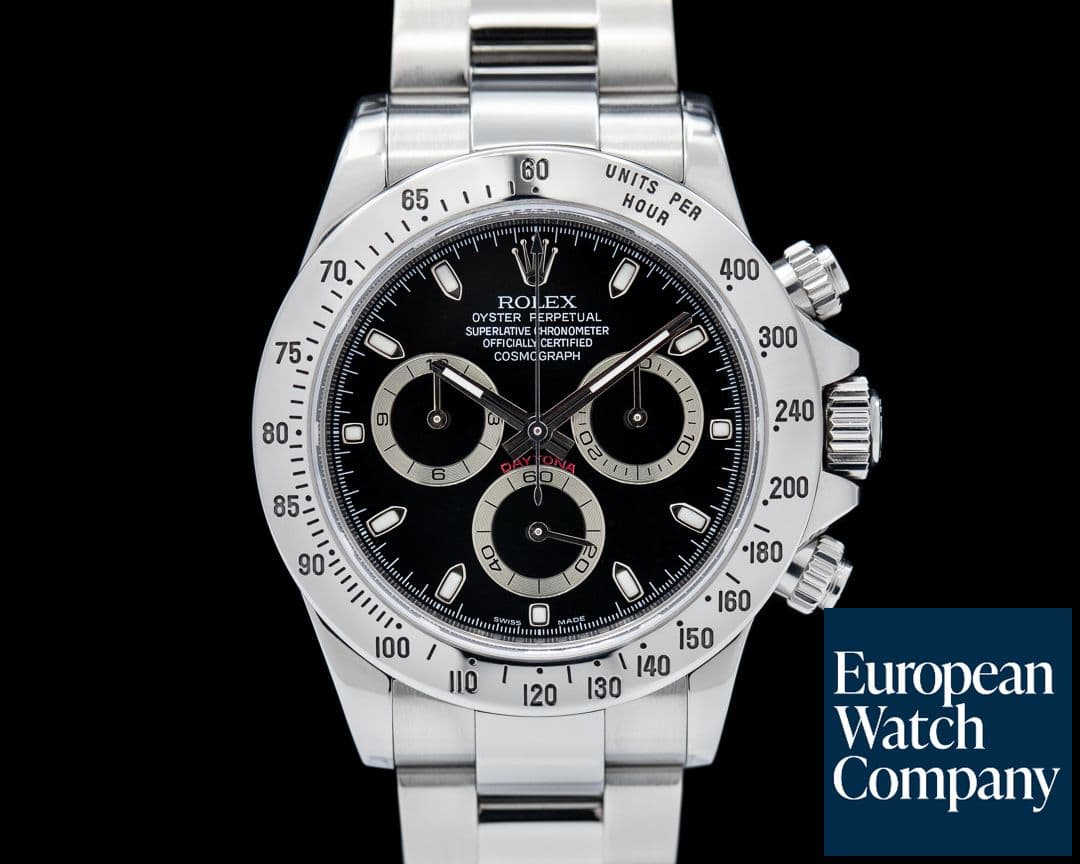 Image of Rolex Daytona 116520 Black Dial SS