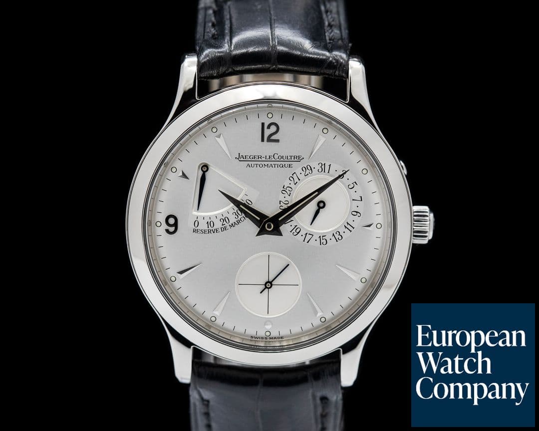 Image of Jaeger LeCoultre Reserve de Marche Steel Silver Dial