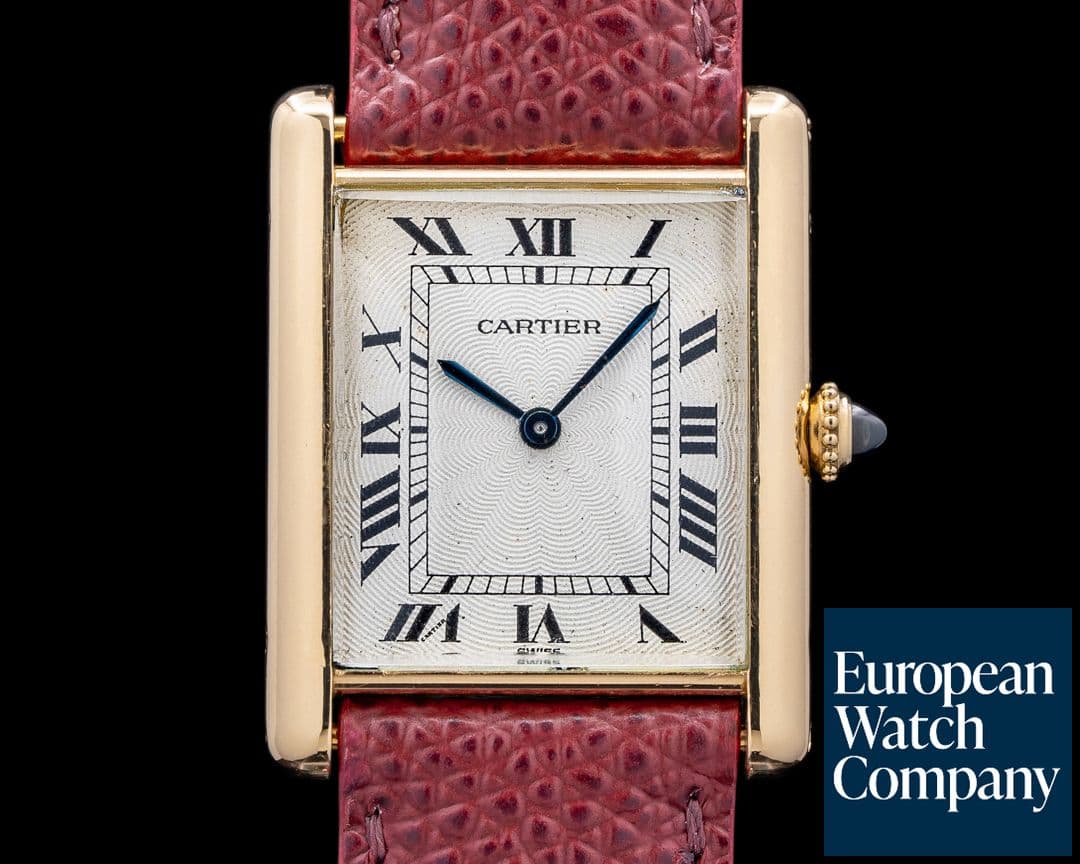 Image of Cartier Tank Louis Cartier Manual Wind 18K Yellow Gold