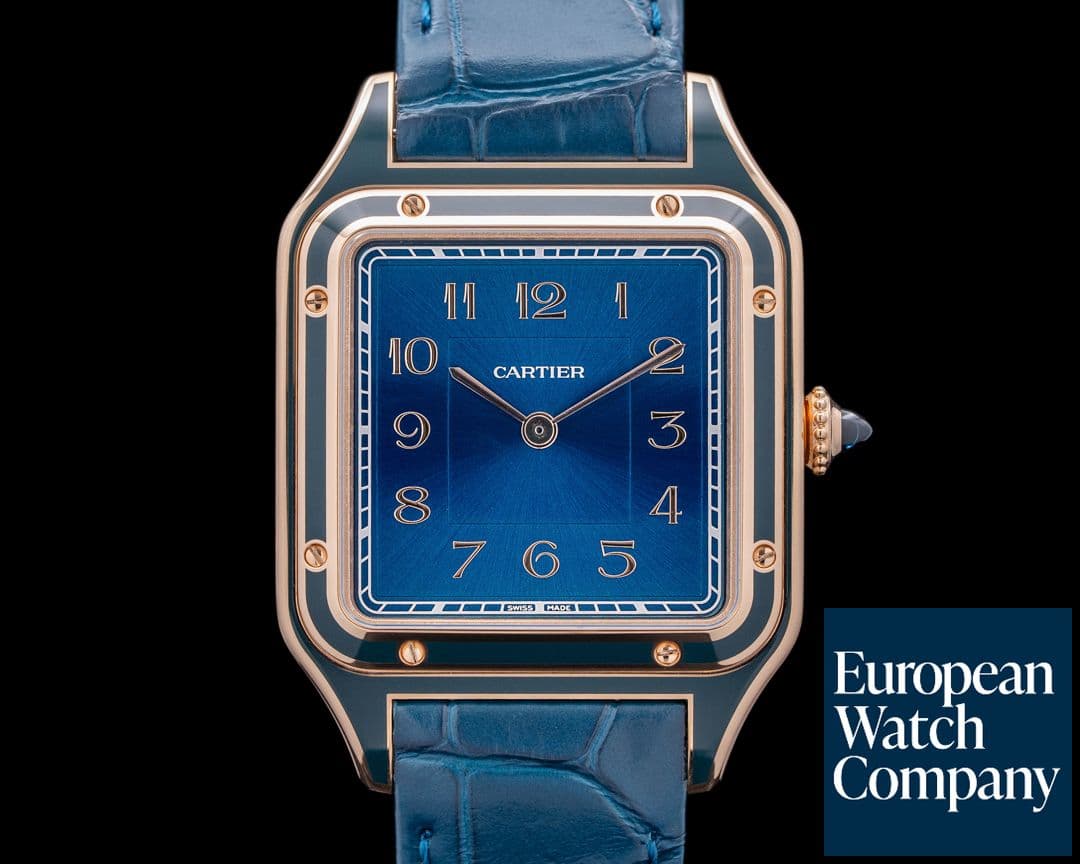 Image of Cartier Santos Dumont Rose Gold WGSA0098 Limited Edition