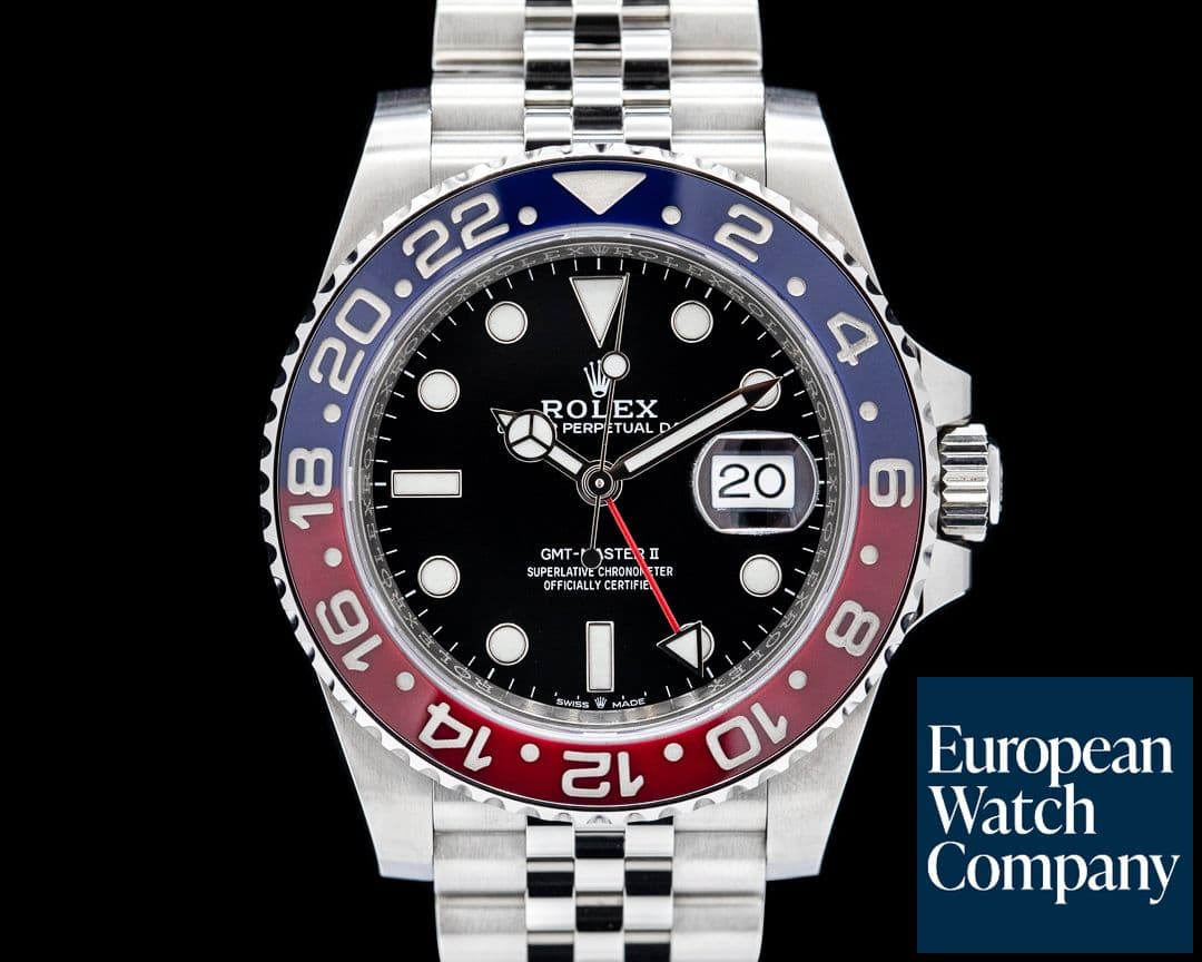 Image of Rolex GMT Master II Ceramic 126710 "Pepsi" SS / Jubilee