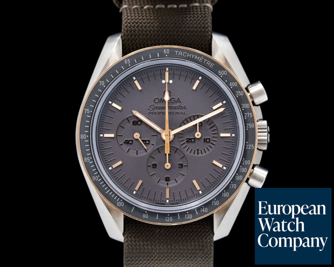 Image of Omega Apollo 11 Speedmaster Moonwatch Titanium / 18K Rose Gold