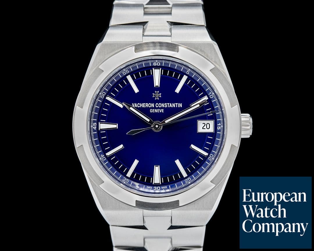 Image of Vacheron Constantin Overseas 4520V/210R Automatic 41mm Blue Dial SS NEW MODEL 2024