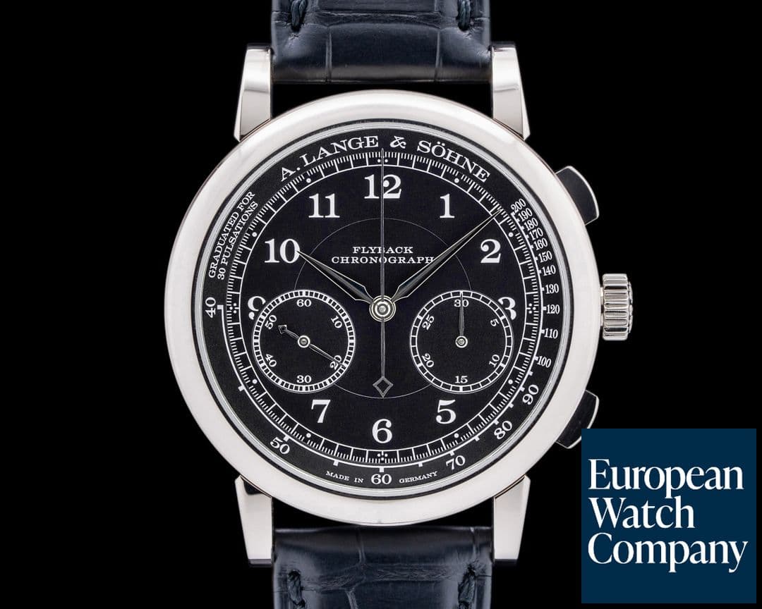 Image of A. Lange and Sohne 1815 414.028 Chronograph 18K White Gold