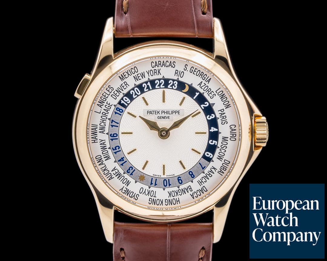Image of Patek Philippe World Time 5110J 18K Yellow Gold