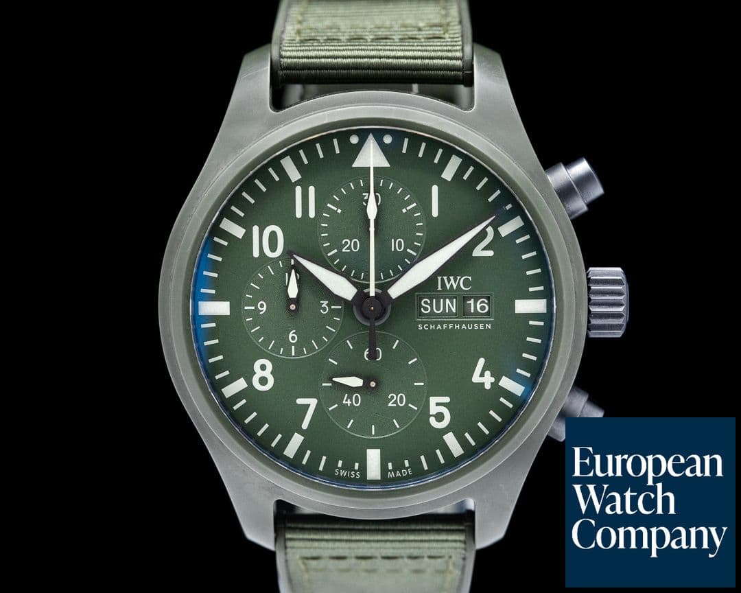 Image of IWC Pilots Chronograph IW389106 Top Gun Woodland Edition