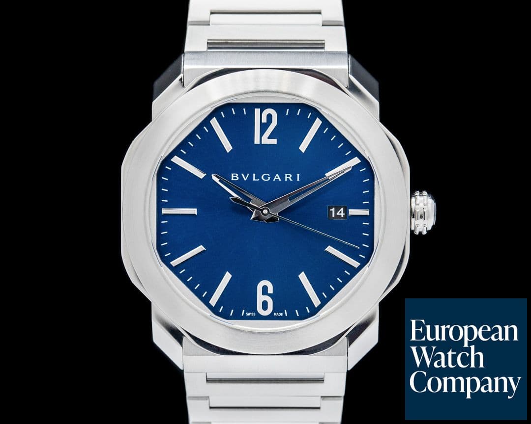 Image of Bulgari Octo Roma Automatic Blue Dial 40MM