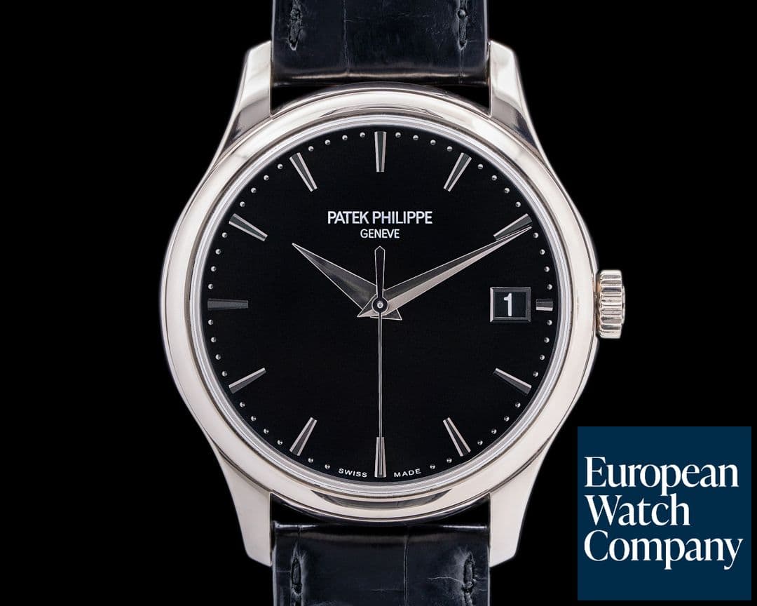 Image of Patek Philippe Calatrava 5227G Automatic 18K White Gold Black Dial