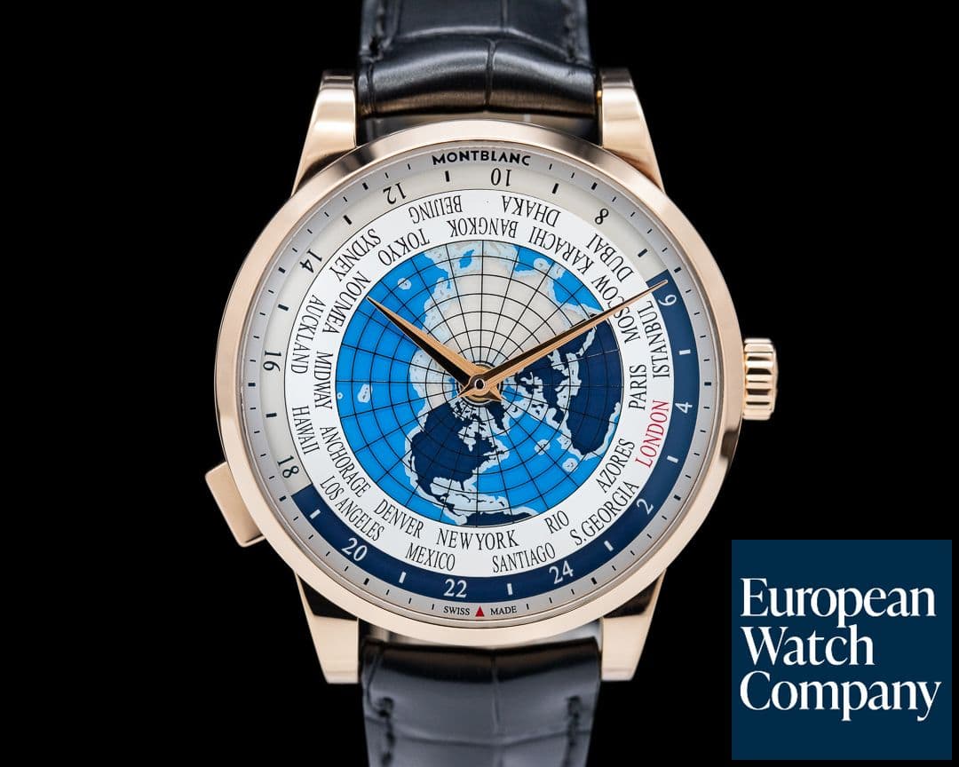 Image of Montblanc Heritage Spirit Orbis Terrarum Rose gold