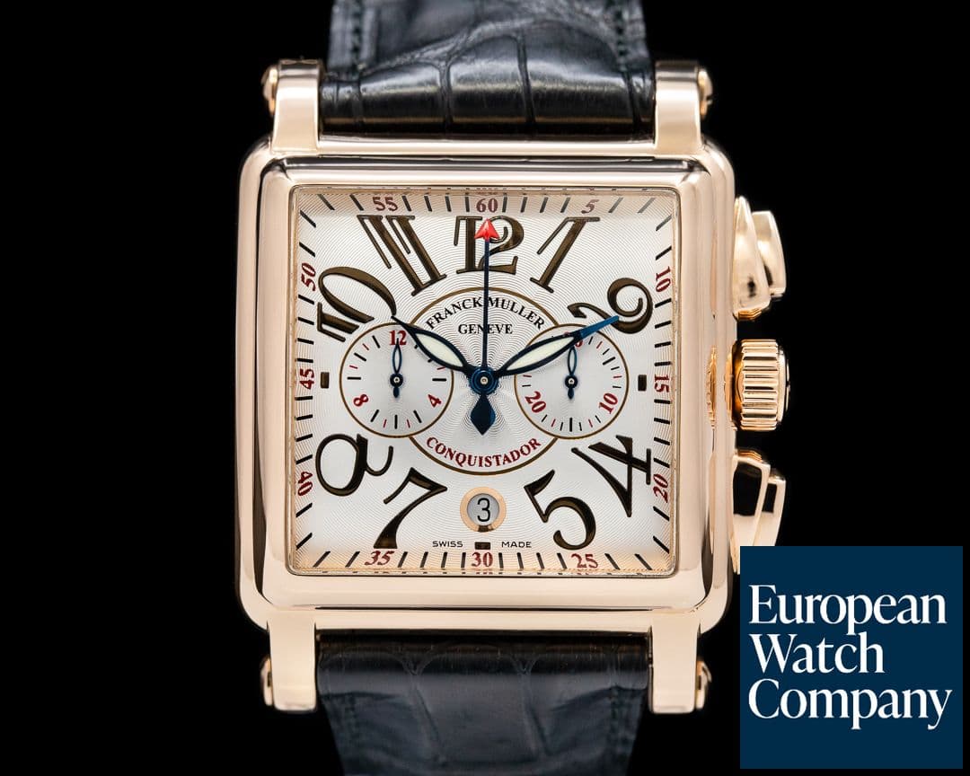 Image of Franck Muller Conquistador Cortez Chronograph 18K Rose Gold